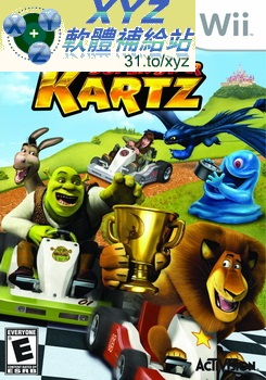 夢工廠超級明星賽 DreamWorks SuperStar Kartz PAL WII(歐版)(DVD版)